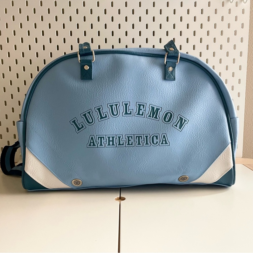 Lululemon Leather Bowling Bag